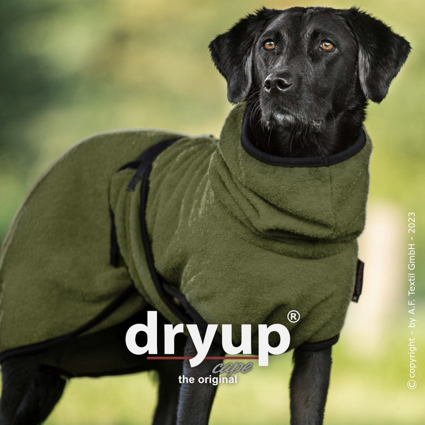 Hundebademantel in warmen Farben - Dryup Cape Standard