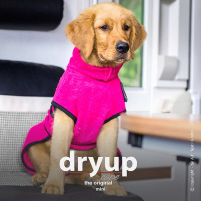 Hundebademantel in bunten Farben - Dryup Cape Mini