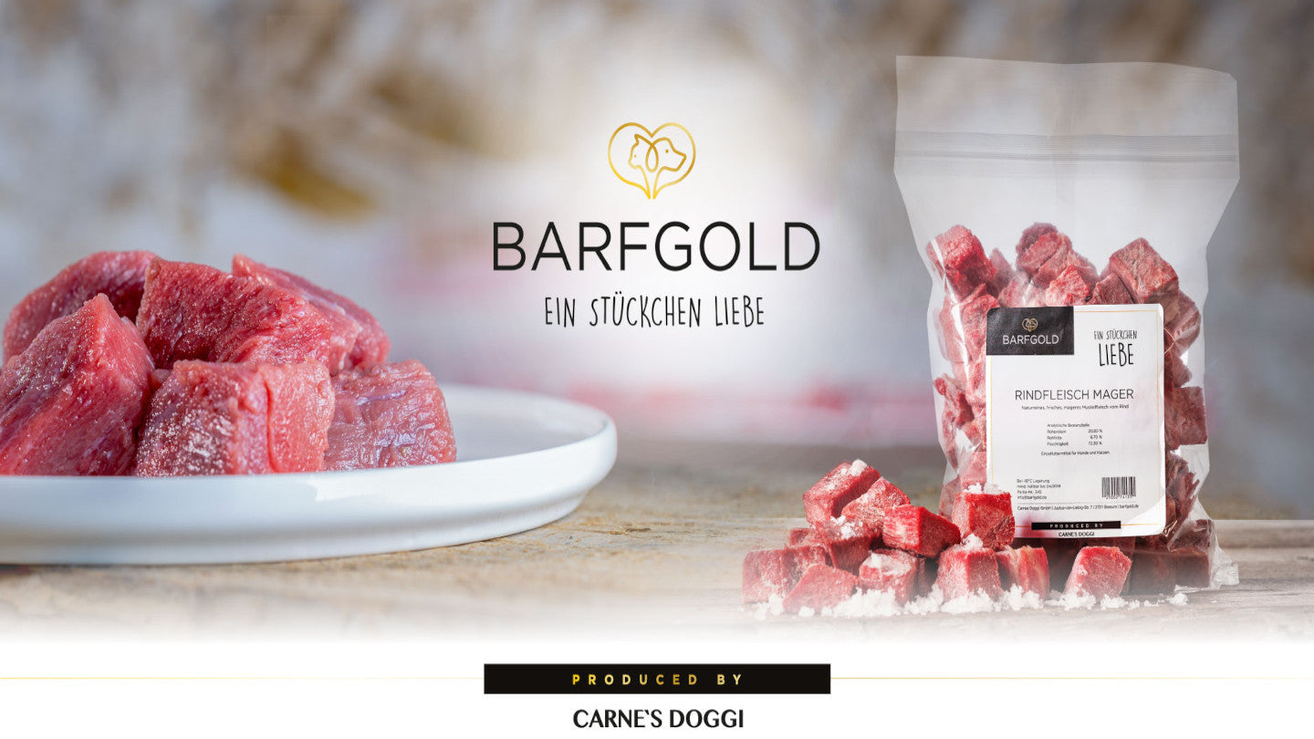 BARFGOLD Muskelfleisch und Fett