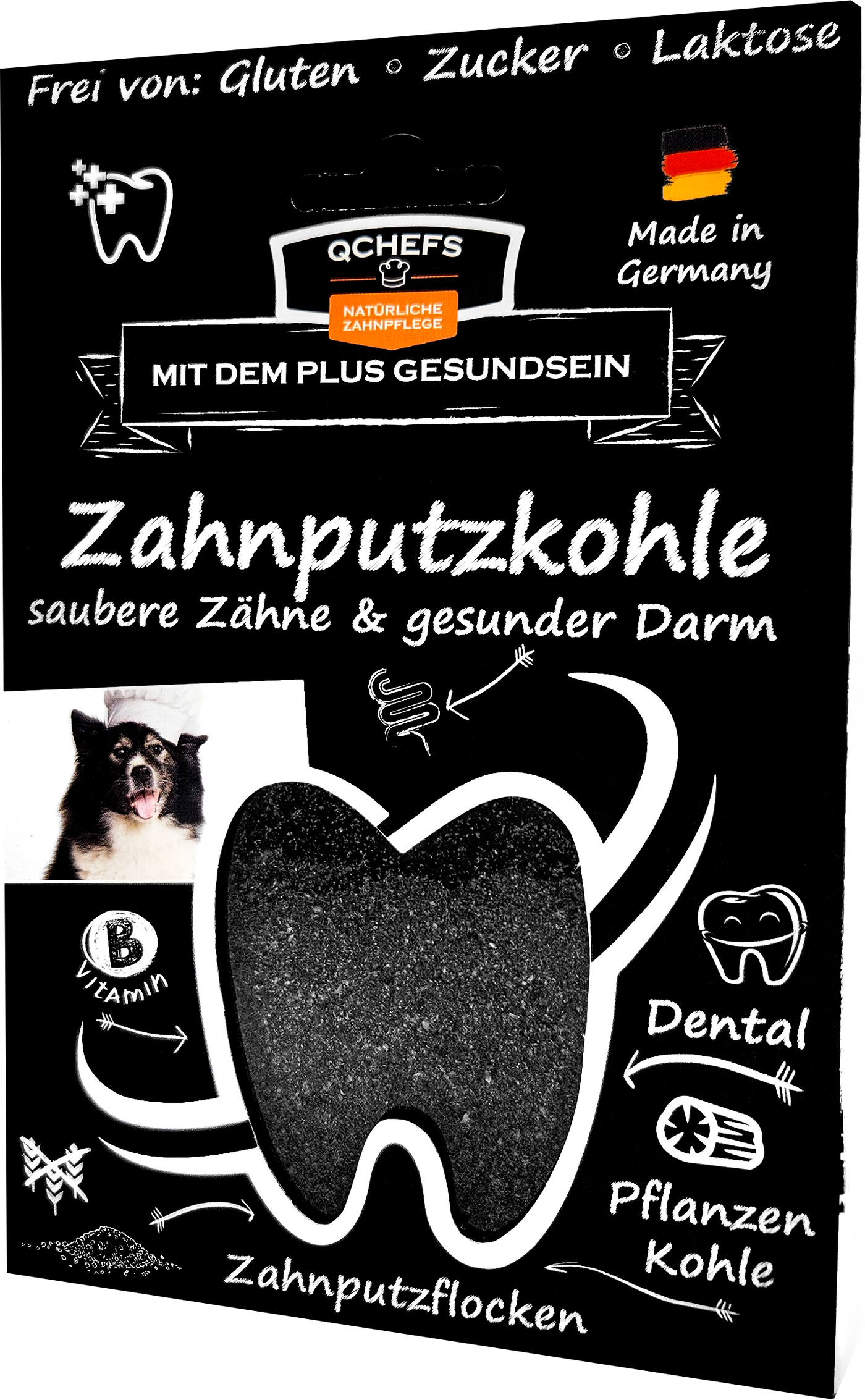 Zahnputzkohle - Zahnpflege für Hunde